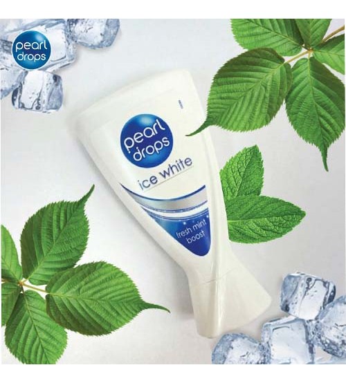 Pearl Drops Daily Removes Daily Stains From Ice White 50ml Made In-UK